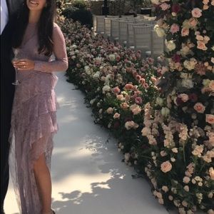 AFRM Purple lace dress